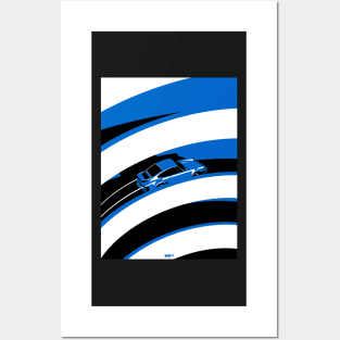 911 Stairway to Heaven (Blue) Posters and Art